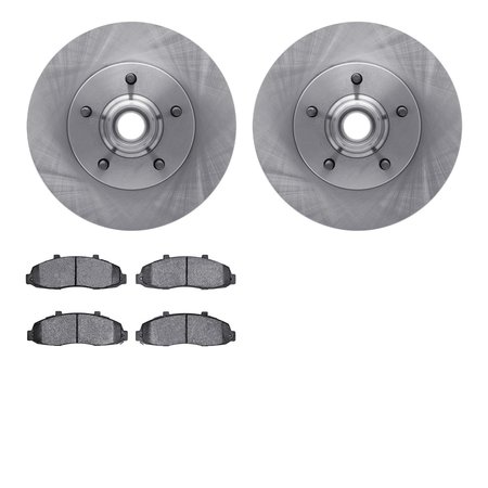 DYNAMIC FRICTION CO 6302-54111, Rotors with 3000 Series Ceramic Brake Pads 6302-54111